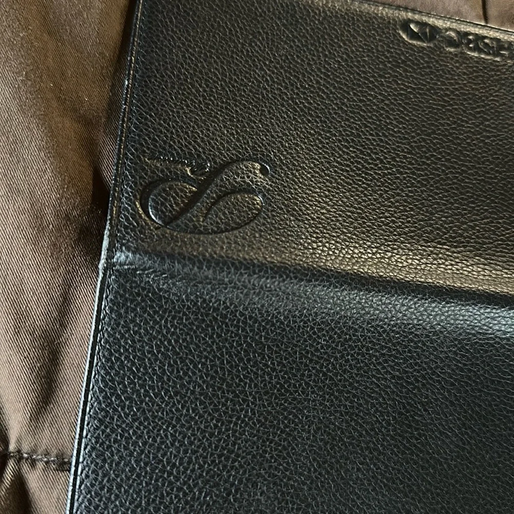 HSBC Premier Banking Leather Wallet & Checkbook Cover